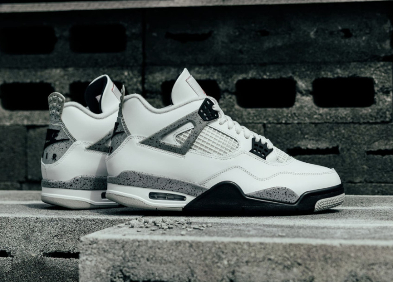 The 2025 Air Jordan 4 “White Cement” is Now Available